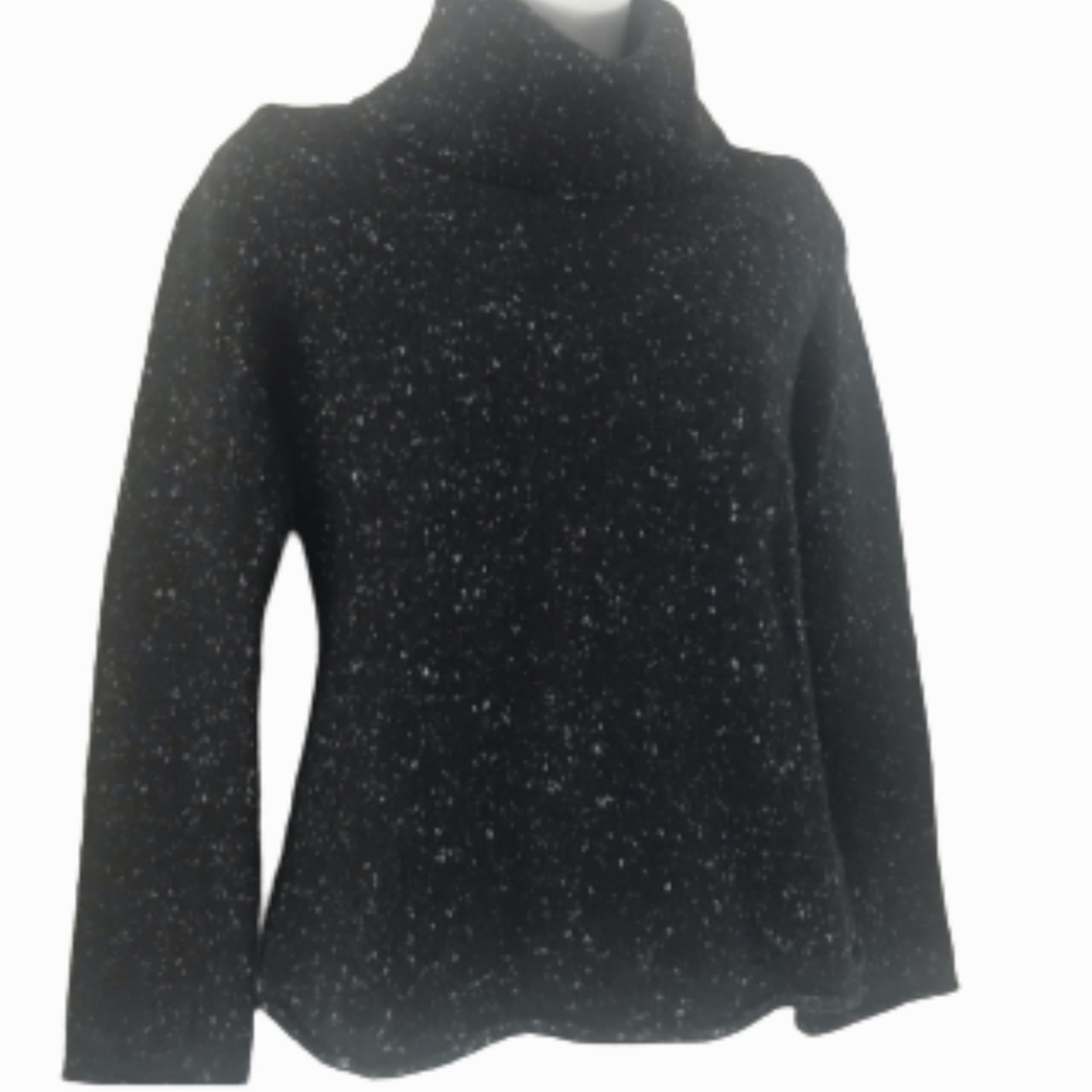 Wool Blend Flecked Sweater Express Size M